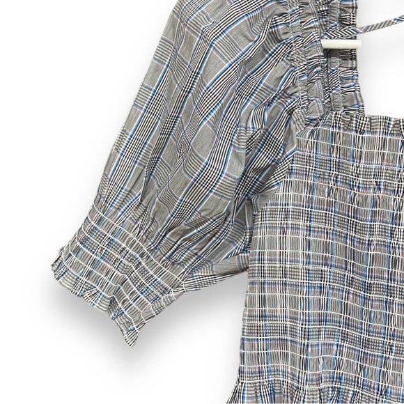 Hill House The Athena Nap Dress Tai Check New - Picture 4 of 8